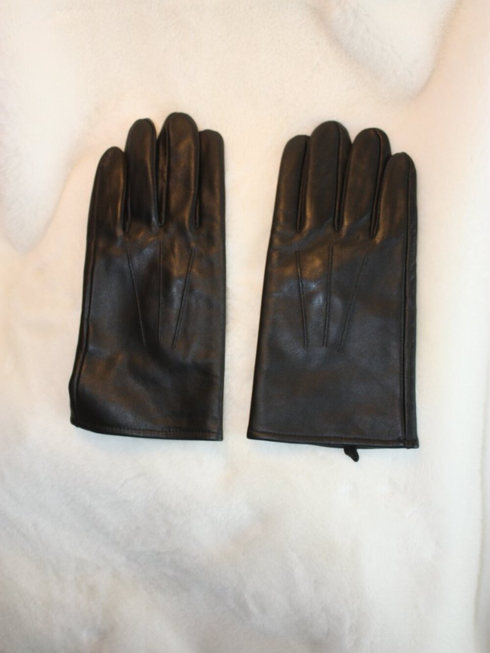 100% leather Hot Paws Men's L gloves